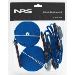 NRS J-Hook Tie-Down Straps -Outdoor Sports 60008 01 14 Blue Packaging 022223 1000x1000