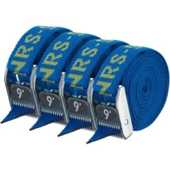 NRS 1" HD Tie-Down Straps -Outdoor Sports 60031 01 Blue 9 Rolls 111319 1000x1000