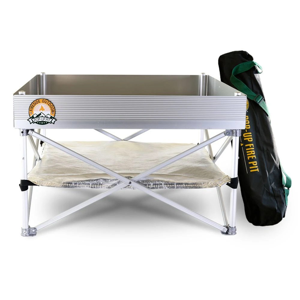 Fireside Outdoor Pop-Up Fire Pit | NRS 3 Fireside Outdoor Pop-Up Fire Pit | NRS