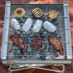 Fireside Outdoor Quad-Fold Grill | NRS -Outdoor Sports 70991 01 na na wfood 032521 1000x1000