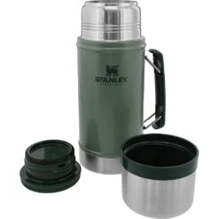 Stanley Classic Legendary Food Jar | NRS -Outdoor Sports 71318 01 HammertoneGreen 1qt unnested 012820 1000x1000