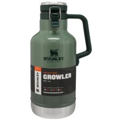 Stanley Classic Easy-Pour Growler | NRS -Outdoor Sports 71320 01 HammertoneGreen 64oz package 012920 1000x1000