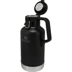 Stanley Classic Easy-Pour Growler | NRS -Outdoor Sports 71320 01 MatteBlack 64oz open 012920 1000x1000